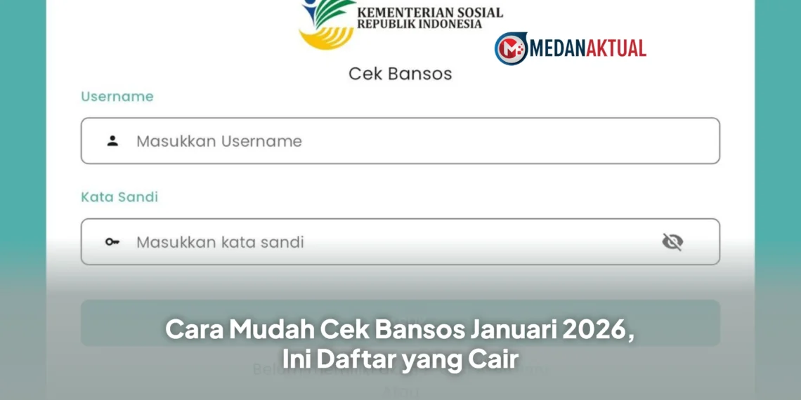 Cara Mudah Cek Bansos Januari 2026, Ini Daftar yang Cair