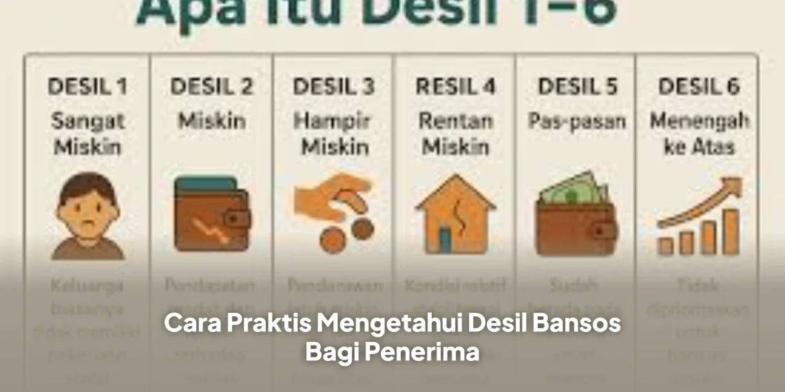 Cara Praktis Mengetahui Desil Bansos Bagi Penerima