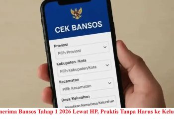 Cek Penerima Bansos Tahap 1 2026 Lewat HP, Praktis Tanpa Harus ke Kelurahan