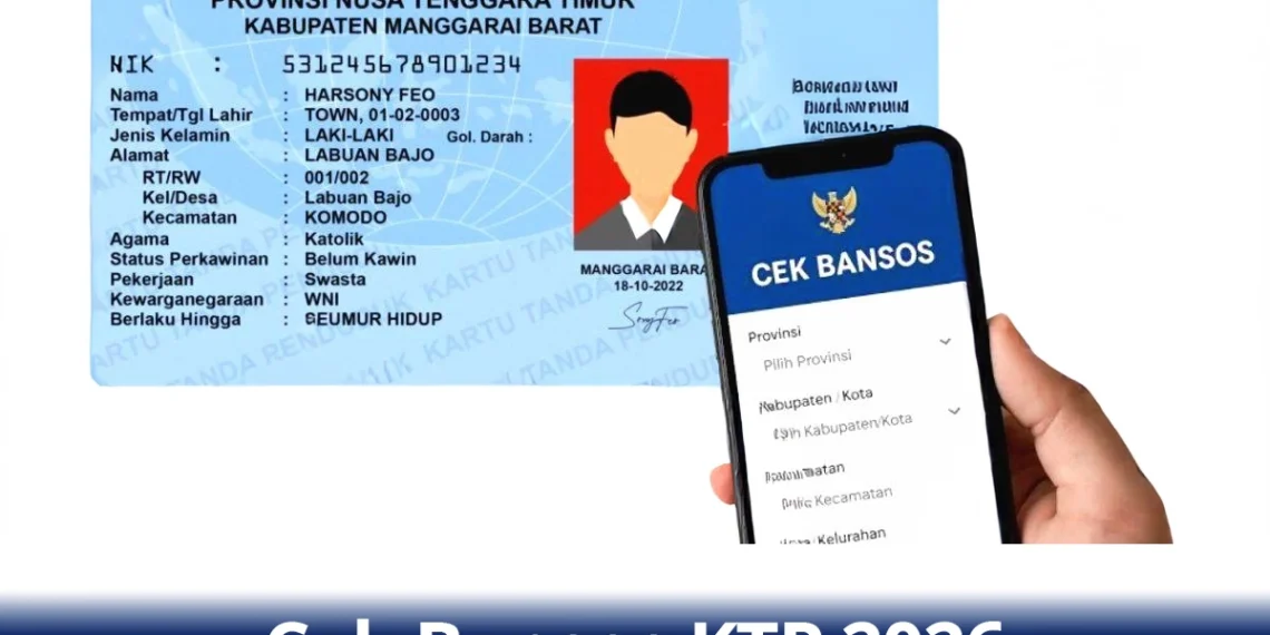 Cek Bansos KTP 2026, Cara Cek Bansos Dengan Mudah