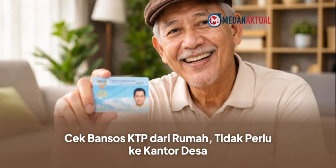 Cek Bansos KTP dari Rumah, Tidak Perlu ke Kantor Desa