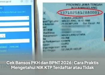 Cek Bansos PKH dan BPNT 2026: Cara Praktis Mengetahui NIK KTP Terdaftar atau Tidak