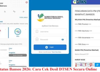 Status Bansos 2026: Cara Cek Desil DTSEN Secara Online
