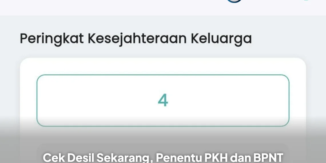 Cek Desil Sekarang, Penentu PKH dan BPNT Tahap 1 2026