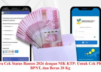 Cara Cek Status Bansos 2026 dengan NIK KTP: Untuk Cek PKH, BPNT, dan Beras 20 Kg