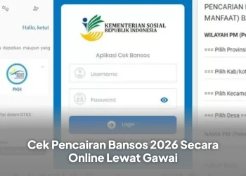 Cek Pencairan Bansos 2026 Secara Online Lewat Gawai