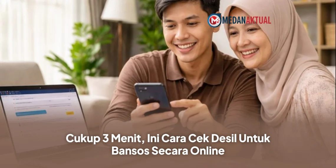 Cukup 3 Menit, Ini Cara Cek Desil Untuk Bansos Secara Online