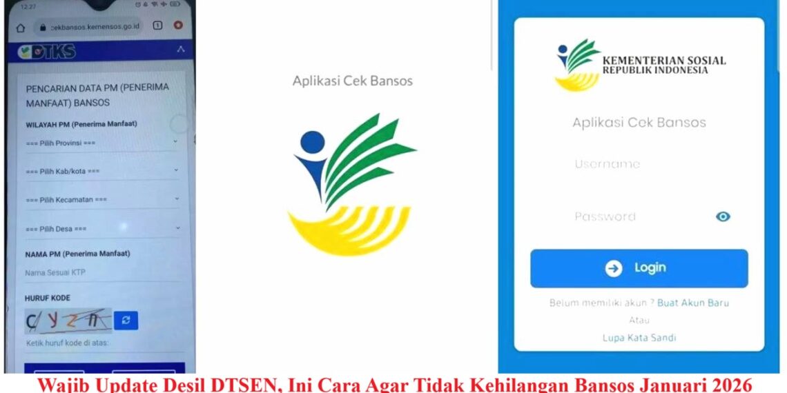 Wajib Update Desil DTSEN, Ini Cara Agar Tidak Kehilangan Bansos Januari 2026