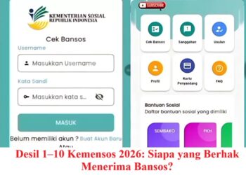 Desil 1–10 Kemensos 2026: Siapa yang Berhak Menerima Bansos?