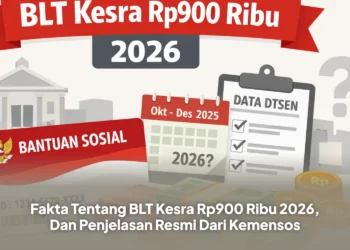 Fakta Tentang BLT Kesra Rp900 Ribu 2026, Dan Penjelasan Resmi Dari Kemensos