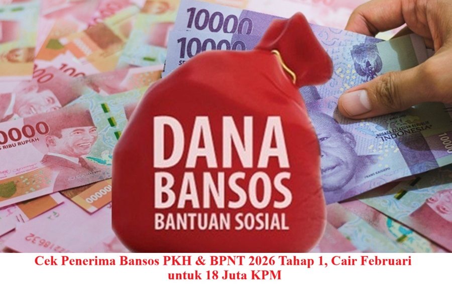 Cek Penerima Bansos PKH & BPNT 2026 Tahap 1, Cair Februari untuk 18 Juta KPM