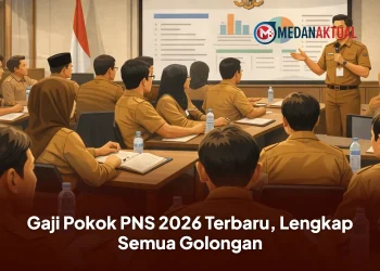 Gaji Pokok PNS 2026 Terbaru, Lengkap Semua Golongan