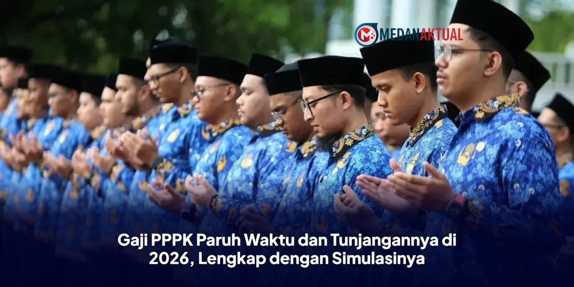 Gaji PPPK Paruh Waktu dan Tunjangannya di 2026, Lengkap dengan Simulasinya