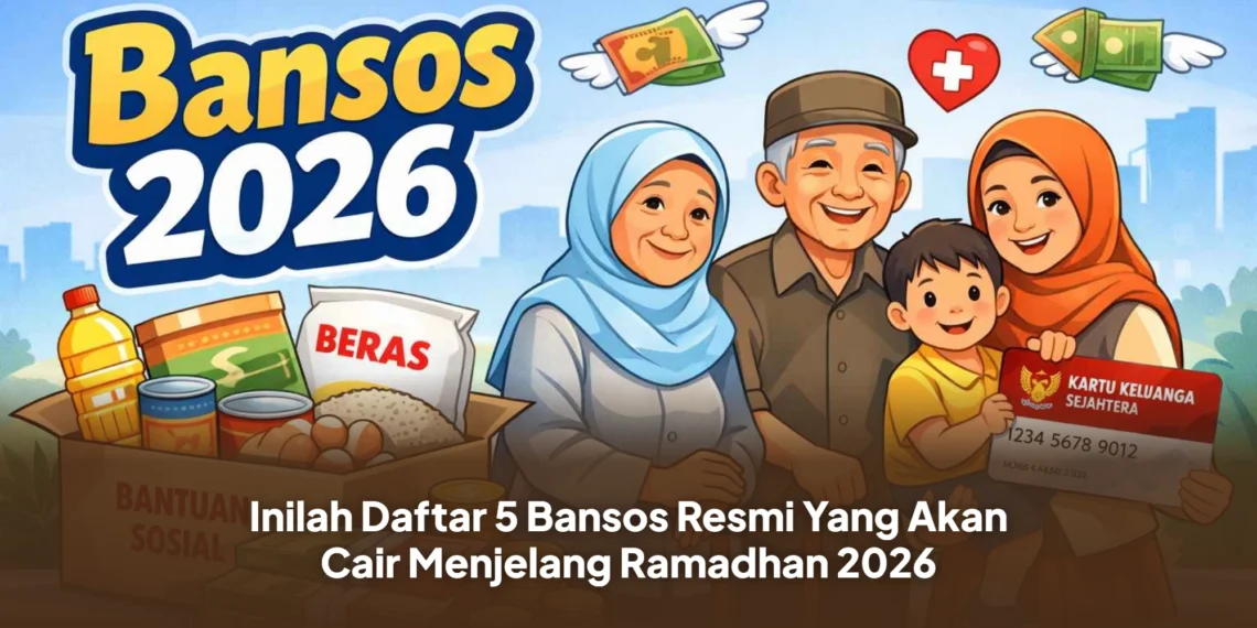 Inilah Daftar 5 Bansos Resmi Yang Akan Cair Menjelang Ramadhan 2026