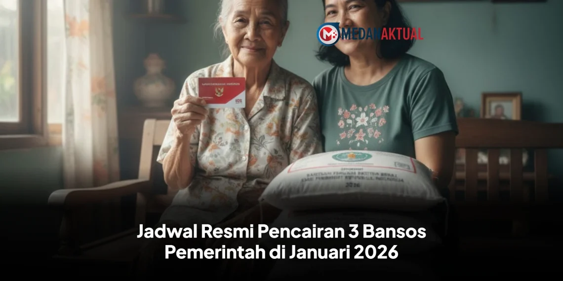 Jadwal Resmi Pencairan 3 Bansos Pemerintah di Januari 2026
