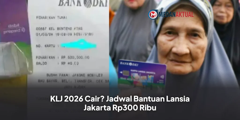 KLJ 2026 Cair? Jadwal Bantuan Lansia Jakarta Rp300 Ribu