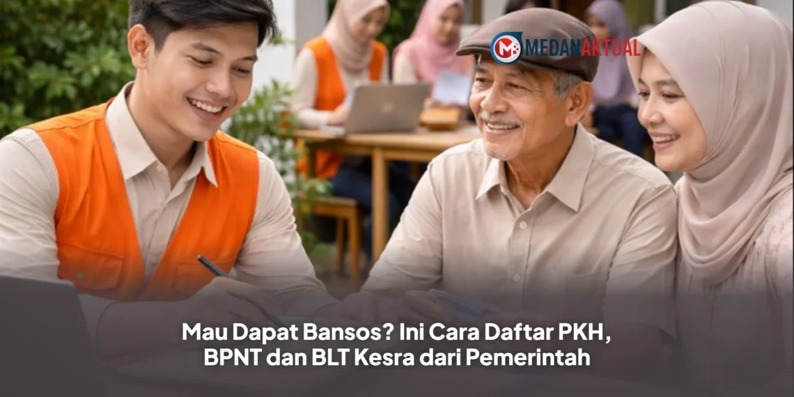 Mau Dapat Bansos? Ini Cara Daftar PKH, BPNT dan BLT Kesra dari Pemerintah
