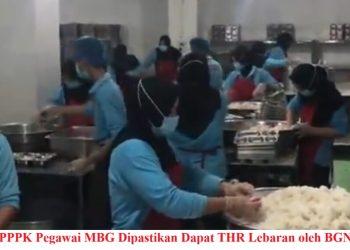 PPPK Pegawai MBG Dipastikan Dapat THR Lebaran oleh BGN