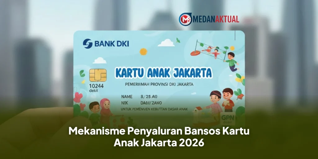Mekanisme Penyaluran Bansos Kartu Anak Jakarta 2026