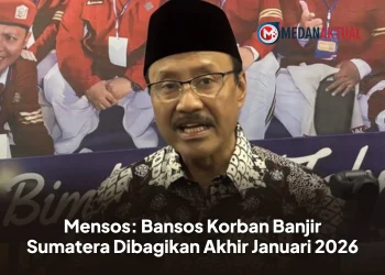 Mensos: Bansos Korban Banjir Sumatera Dibagikan Akhir Januari 2026