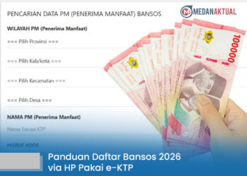 Panduan Daftar Bansos 2026 via HP Pakai e-KTP