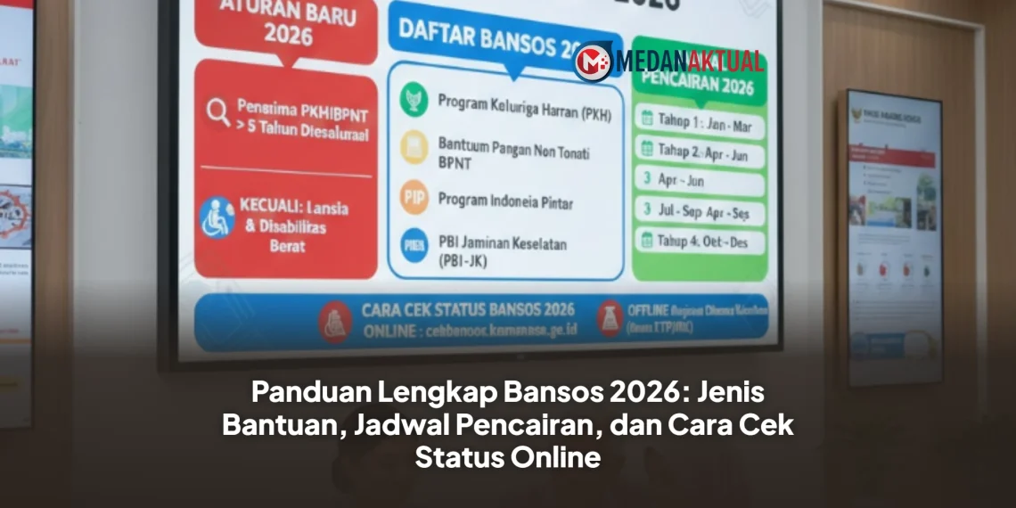 Panduan Lengkap Bansos 2026: Jenis Bantuan, Jadwal Pencairan, dan Cara Cek Status Online