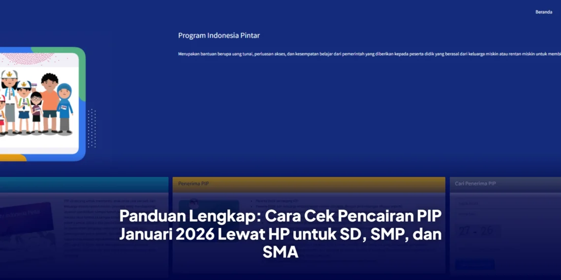 Panduan Lengkap: Cara Cek Pencairan PIP Januari 2026 Lewat HP untuk SD, SMP, dan SMA