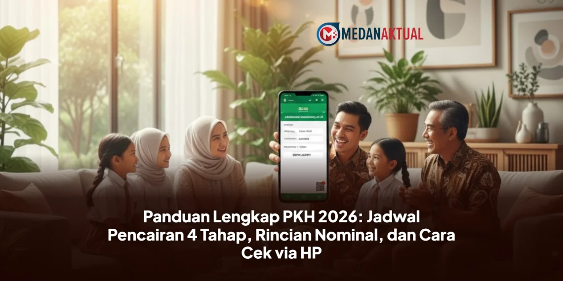Panduan Lengkap PKH 2026: Jadwal Pencairan 4 Tahap, Rincian Nominal, dan Cara Cek via HP
