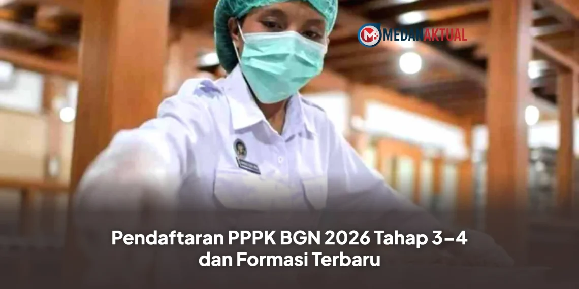 Pendaftaran PPPK BGN 2026 Tahap 3–4 dan Formasi Terbaru