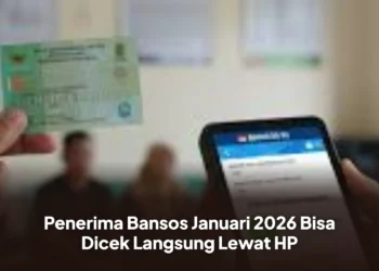 Penerima Bansos Januari 2026 Bisa Dicek Langsung Lewat HP