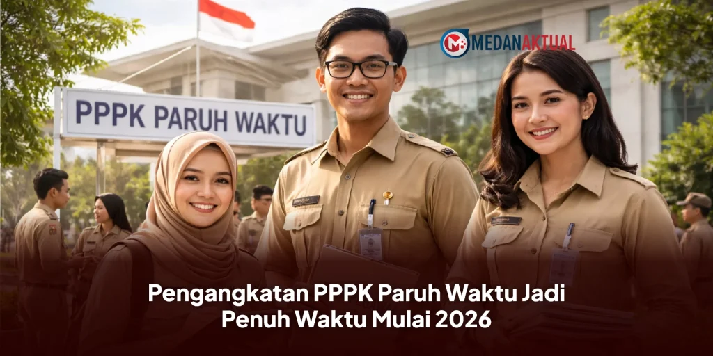 Pengangkatan PPPK Paruh Waktu Jadi Penuh Waktu Mulai 2026
