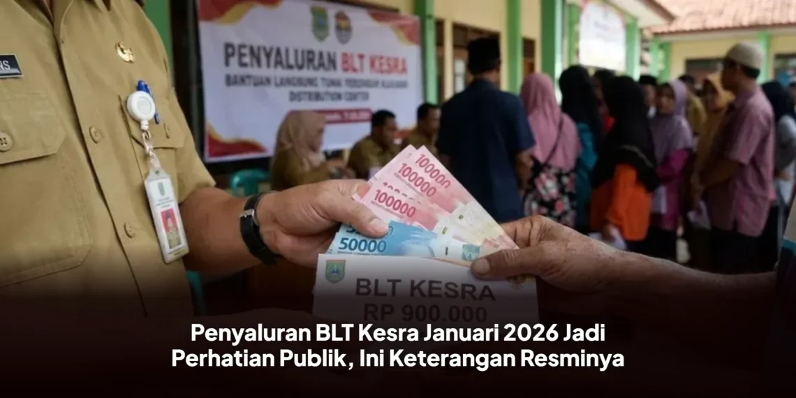 Penyaluran BLT Kesra Januari 2026 Jadi Perhatian Publik, Ini Keterangan Resminya