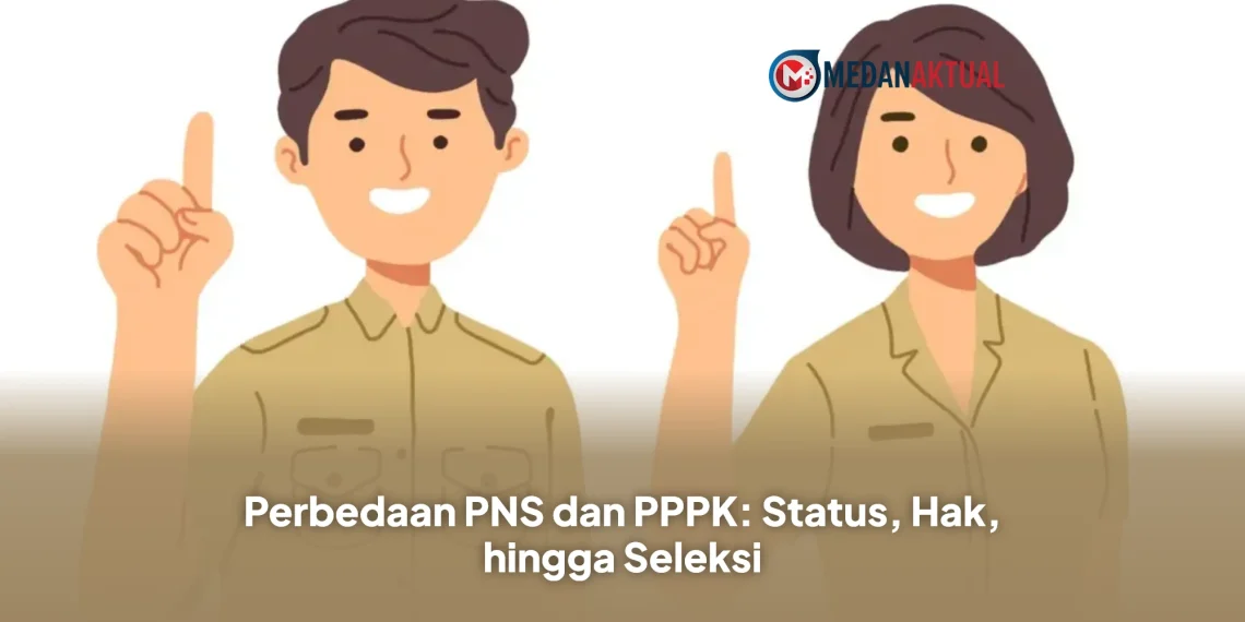 Perbedaan PNS dan PPPK: Status, Hak, hingga Seleksi
