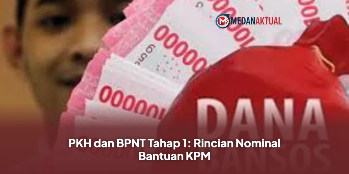 PKH dan BPNT Tahap 1: Rincian Nominal Bantuan KPM