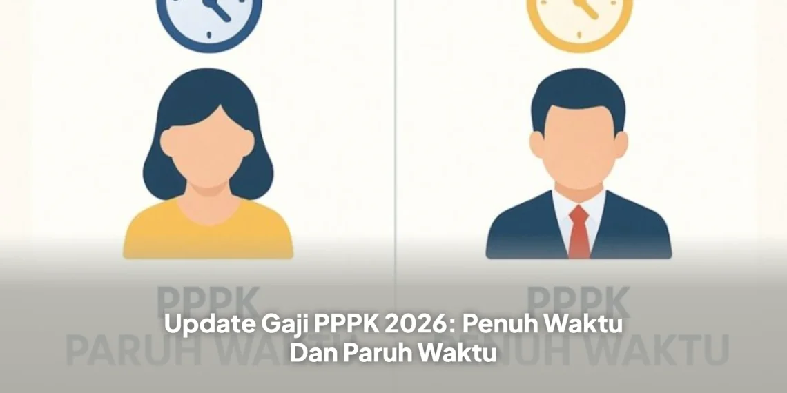 Update Gaji PPPK 2026: Penuh Waktu Dan Paruh Waktu