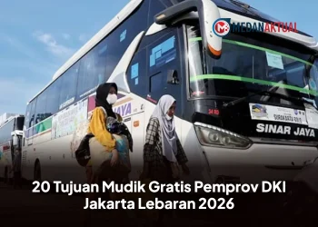 20 Tujuan Mudik Gratis Pemprov DKI Jakarta Lebaran 2026
