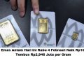 Harga Emas Antam Hari Ini Rabu 4 Februari Naik Rp102.000: Tembus Rp2,946 Juta per Gram