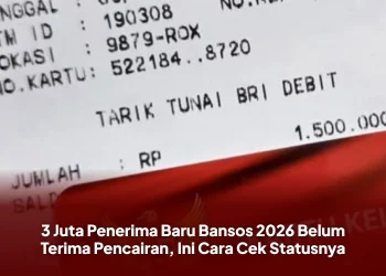 3 Juta Penerima Baru Bansos 2026 Belum Terima Pencairan, Ini Cara Cek Statusnya