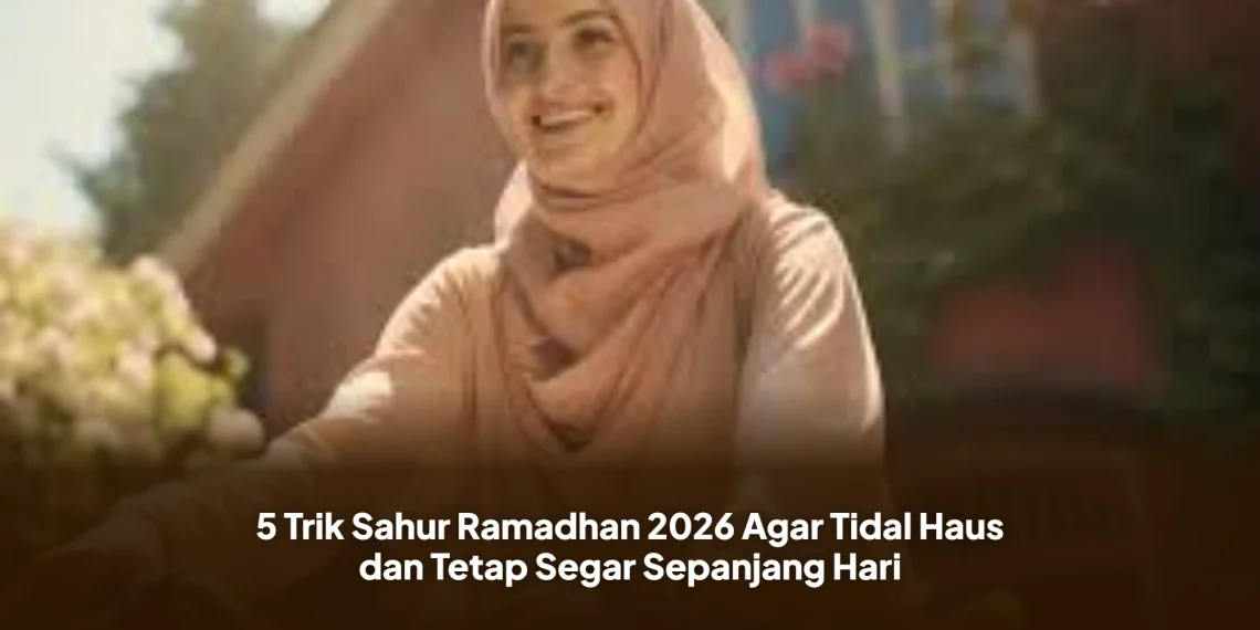 5 Trik Sahur Ramadhan 2026 Agar Tidal Haus dan Tetap Segar Sepanjang Hari