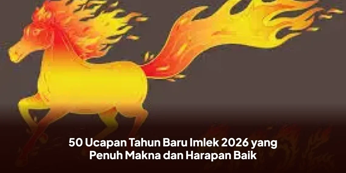 50 Ucapan Tahun Baru Imlek 2026 yang Penuh Makna dan Harapan Baik