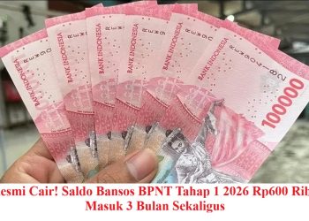 Resmi Cair! Saldo Bansos BPNT Tahap 1 2026 Rp600 Ribu Masuk 3 Bulan Sekaligus