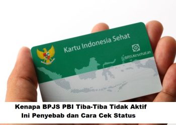Kenapa BPJS PBI Tiba-Tiba Tidak Aktif? Ini Penyebab dan Cara Cek Status