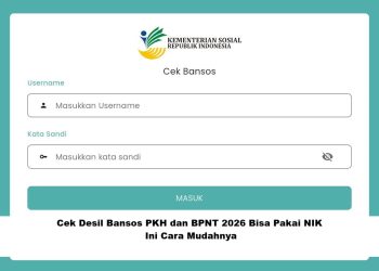 Cek Desil Bansos PKH dan BPNT 2026 Bisa Pakai NIK, Ini Cara Mudahnya
