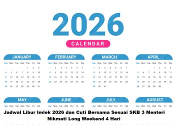 Jadwal Libur Imlek 2026 dan Cuti Bersama Sesuai SKB 3 Menteri, Nikmati Long Weekend 4 Hari