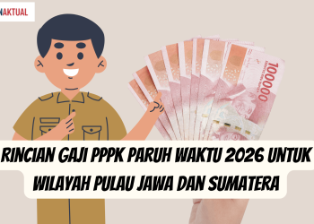 Rincian Gaji PPPK Paruh Waktu 2026 untuk Wilayah Pulau Jawa dan Sumatera