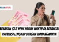 Besaran Gaji PPPK Paruh Waktu di Berbagai Provinsi Lengkap dengan Tunjangannya