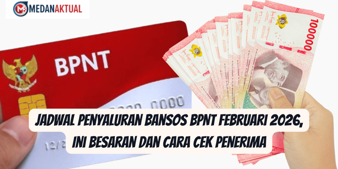 Jadwal Penyaluran Bansos BPNT Februari 2026, Ini Besaran dan Cara Cek Penerima