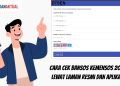 Cara Cek Bansos Kemensos 2026 Lewat Laman Resmi dan Aplikasi