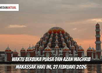 Waktu Berbuka Puasa dan Azan Maghrib Makassar Hari Ini, 27 Februari 2026