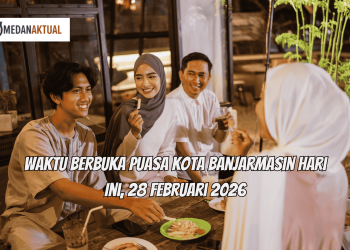 Waktu Berbuka Puasa Kota Banjarmasin Hari Ini, 28 Februari 2026